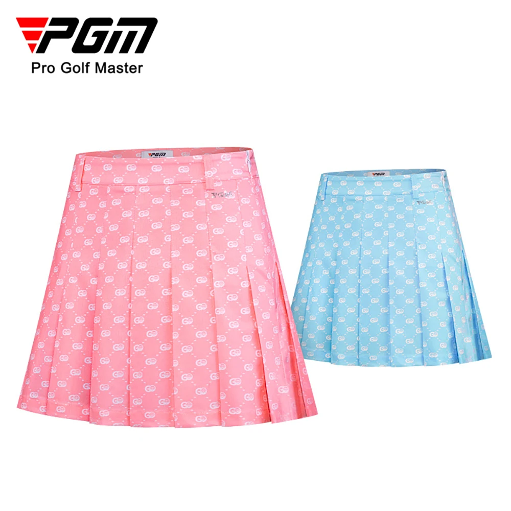 

PGM Golf Short Skirt Women Badminton Table Tennis Short Skirts High Waist Pleated Sport Wear Short Skirt Golf Clothing QZ084