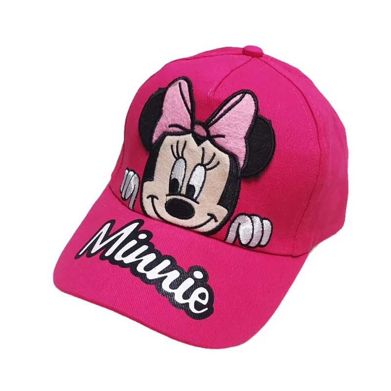 Бейсболка Disney Minnie Mickey с персонажами аниме, хлопково-полиэстеровая, с мультяшным рисунком, подарок на день рождения для детей (art.: 3920d8cd534ca) - 3920d8cd534ca