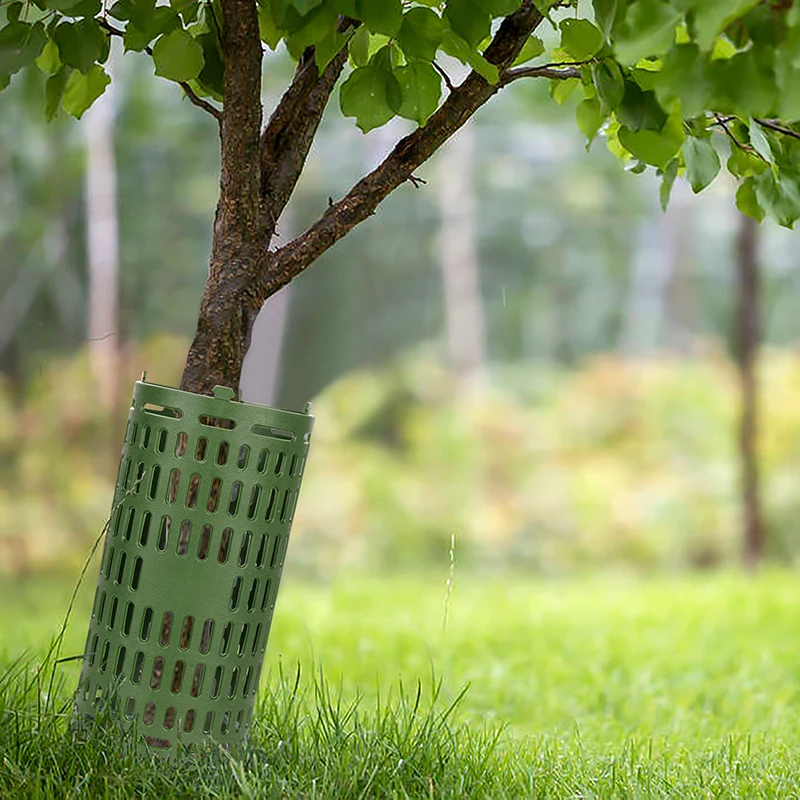 Adjustable Multipurpose Tree Trunk Protector Waterproof Nursery Mesh Tree Bark Guard for Outdoor Garden Courtyard