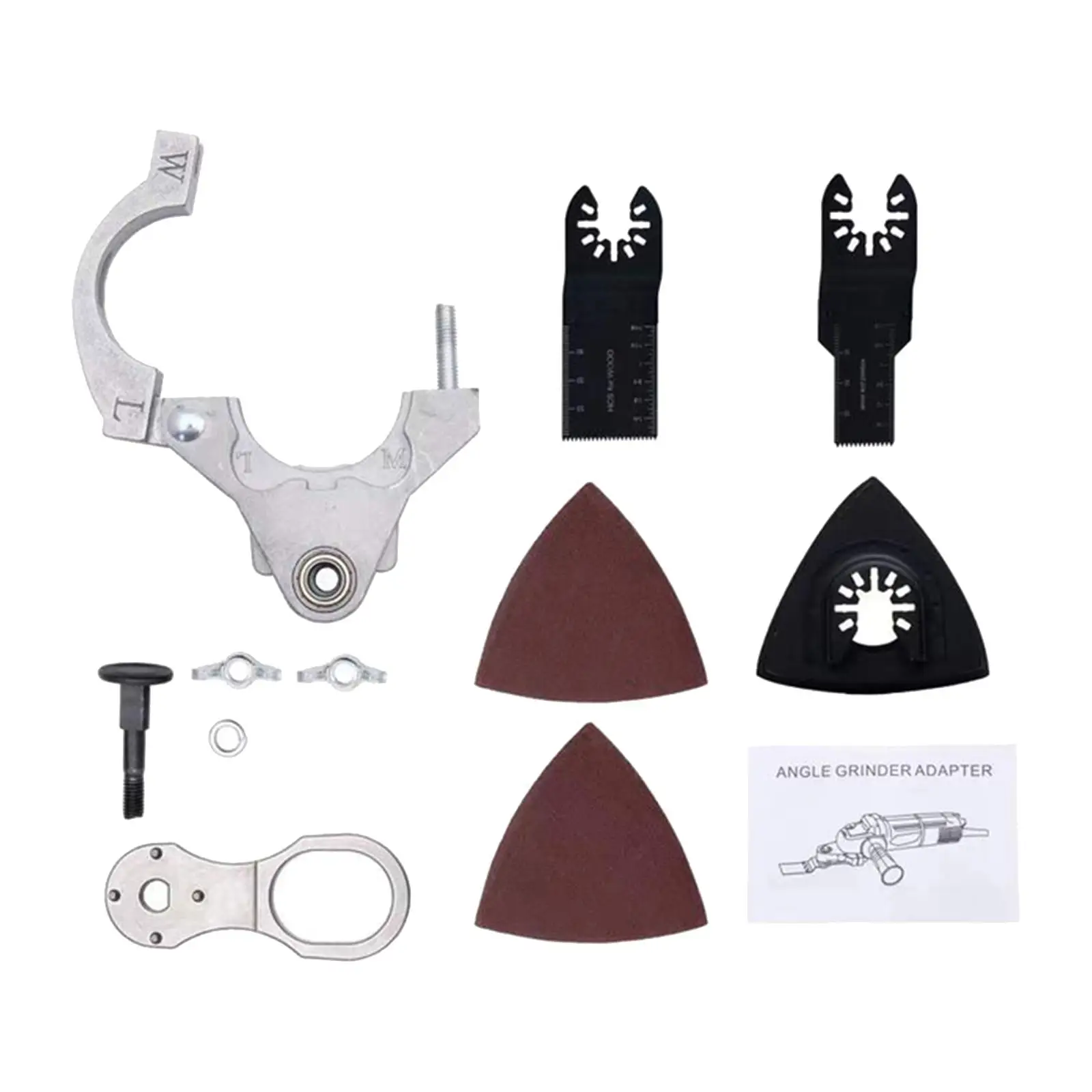 

Angle Grinder Conversion Head Kits Steel for Polishing Woodworking Home DIY