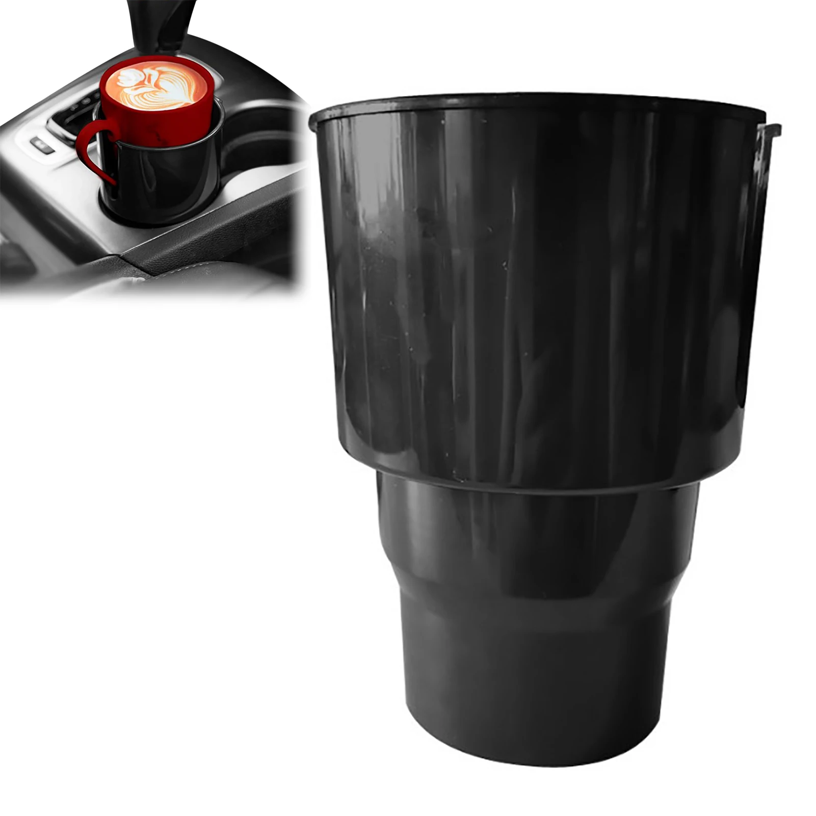 

Cup Holder Extender For Car Multifunctional Stable Big Car Cup Holder Insert Adjustable Automotive Cup Adapter Compatible With