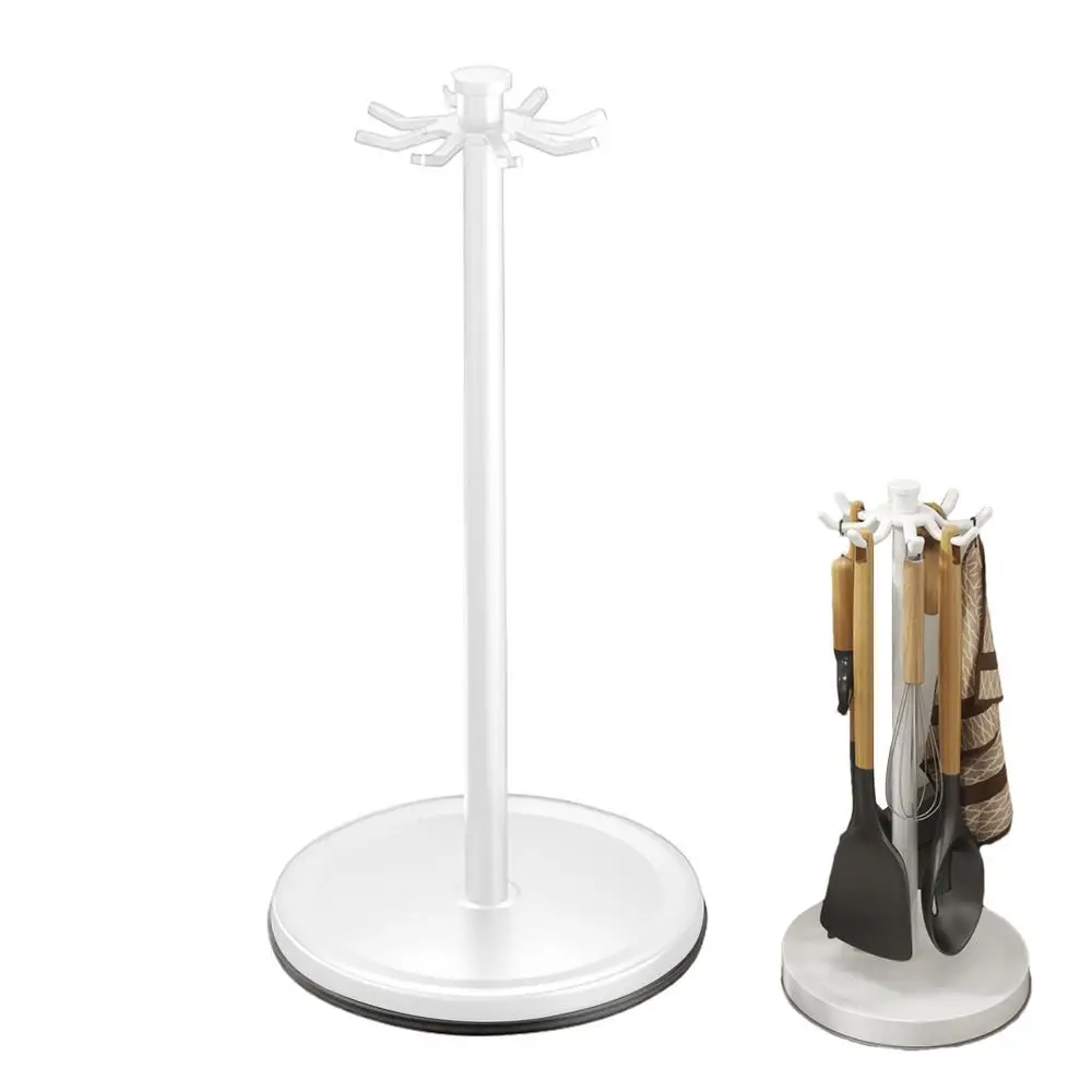 Вращающаяся подставка для кухонной утвари из стали