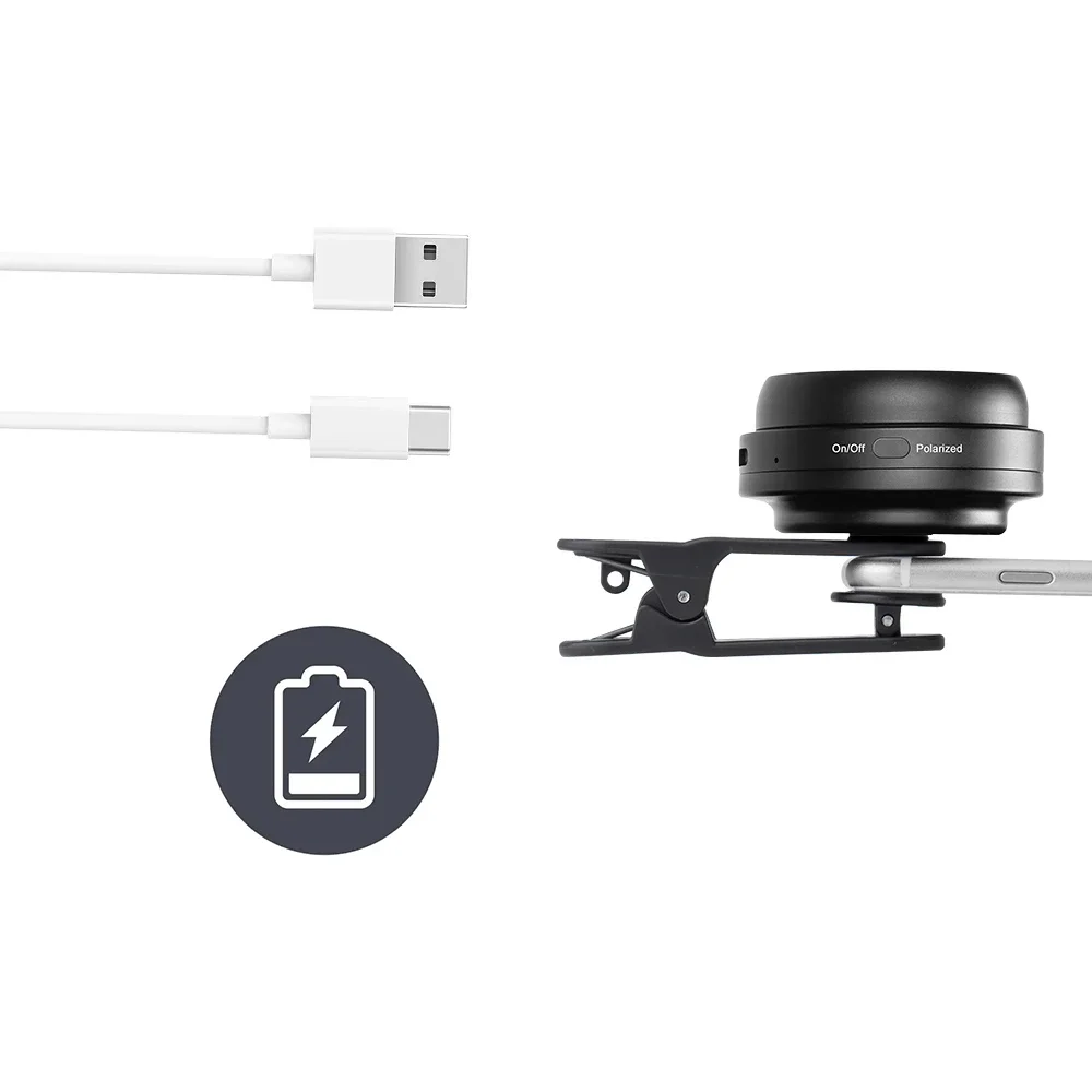 IBOOLO Высококачественный бесконтактный пластинчатый дерматоскоп 10x для осмотра