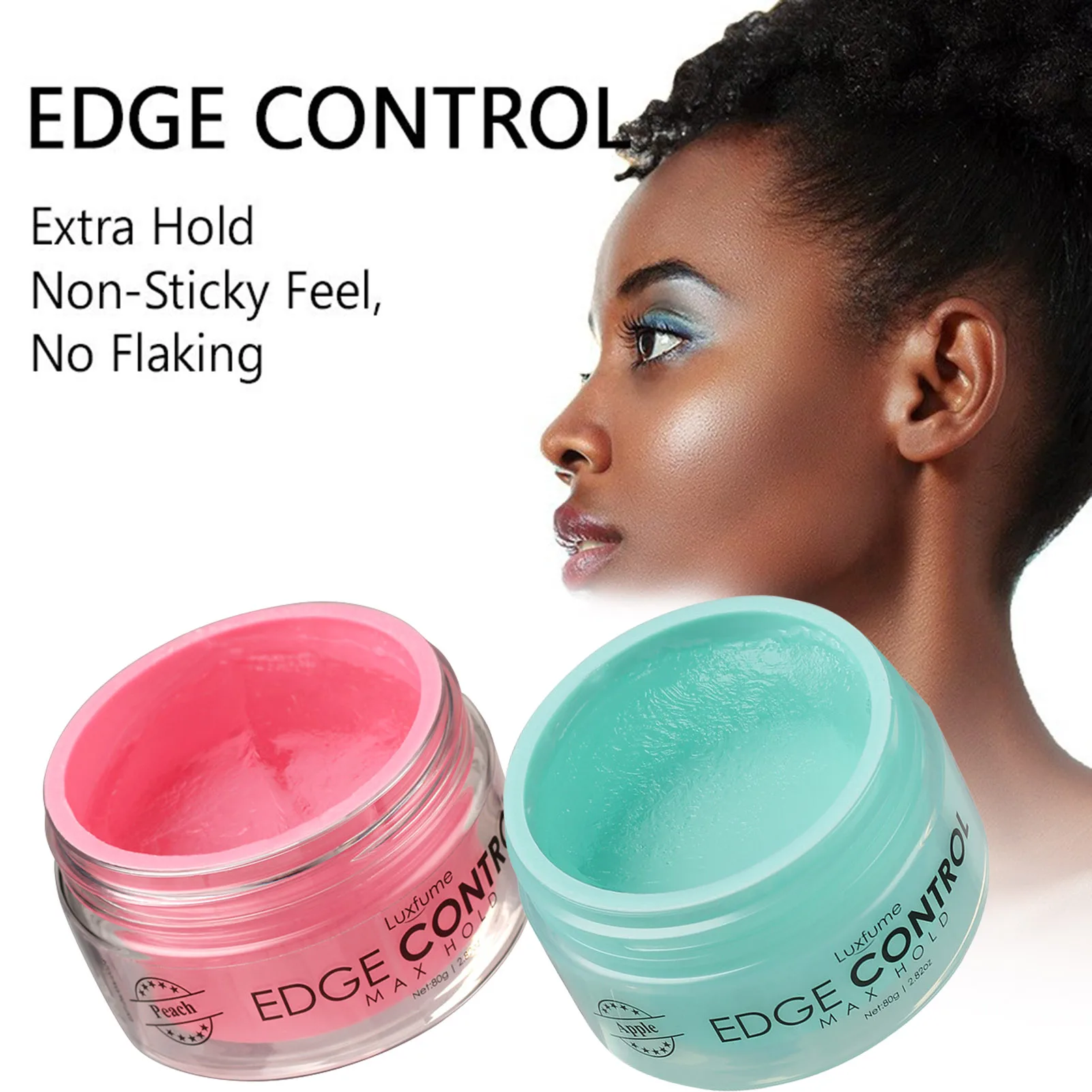 

Edge Booster Styling Wax Refreshing Styling Hair Wax High Pomade Strong Hold Natural Shine Water-Based HAnd Crafted Hair Gel Non