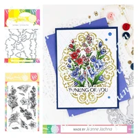 july birth flower metal cutting dies for scrapbook photo album decoration mold diy gift greeting card coloring handmade 2022 new
