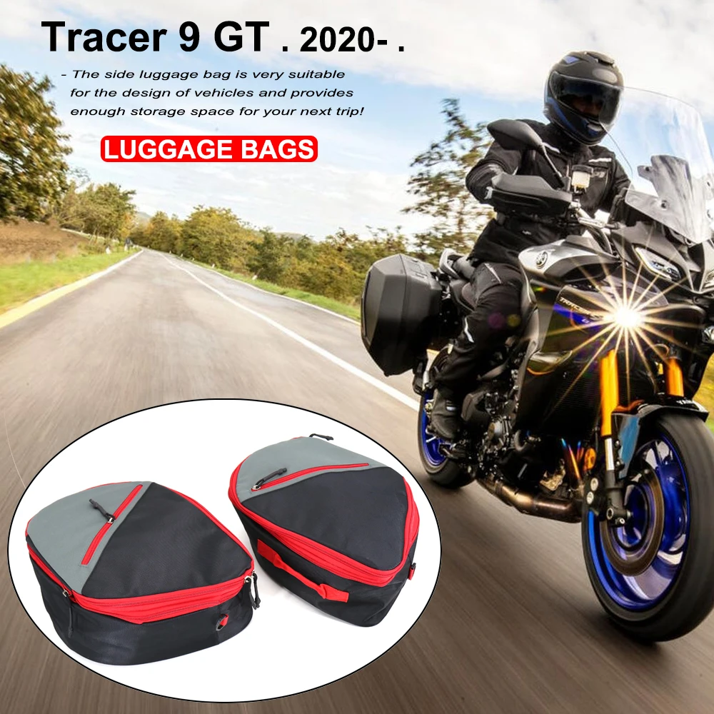 2021 2022 New Motorcycle Accessories For YAMAHA Tracer 9 GT Parts Liner Inner Luggage Storage Side Box Bags Red Tracer9 2020 - enlarge