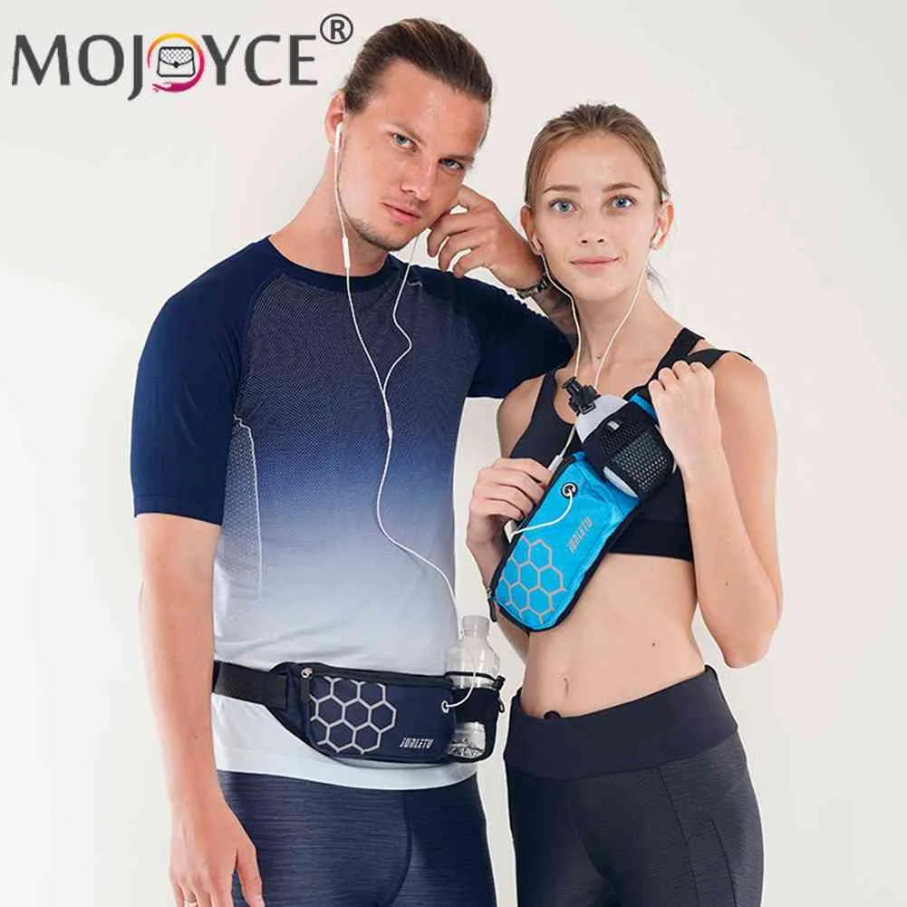 

Running Waist Pack Waterproof Outdoor Fitness Gym Jogging Belt Bag Water Bottle Sport Phone Fanny Pouch Women Men Belts Pockets