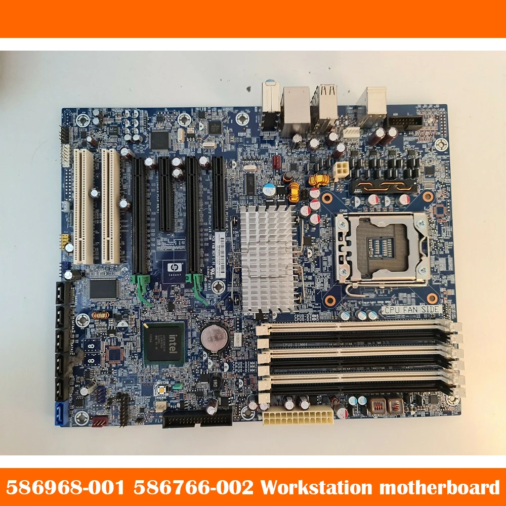 

High Quality For HP Z400 Motherboard X58 Supports 1366 Six-core 586968-001 586766-002 Will Test Before Shipping