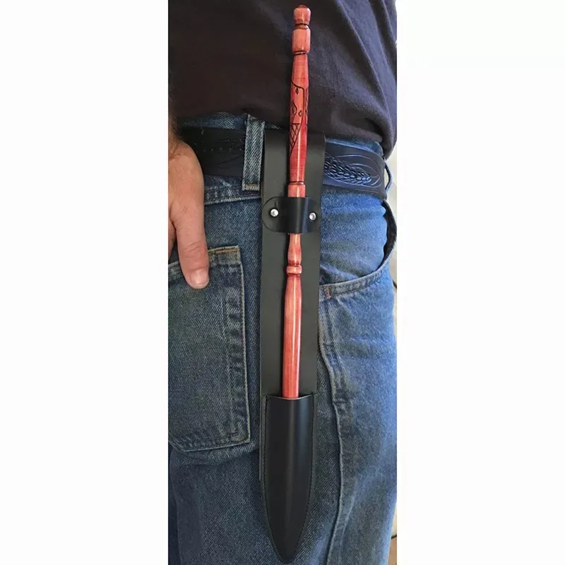 

Средневековая ведьма, волшебная палочка, держатель для палочек, носимый кожаный ремень, кобура, волшебник, костюм волшебника, набор аксессуаров