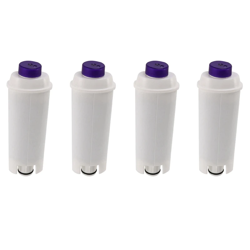 

4X Coffee Machine Water Filter For Delonghi DLSC002 Filter Cartridge Compatible With ECAM, ETAM, EC680, EC800