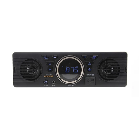 Автомобильный радиоприемник, MP3-аудиоплеер, дисплей 2,4 дюйма, автомобильный мультимедийный плеер с поддержкой TF, MINI USB, AUX, интерфейс, совместимый с Bluetooth