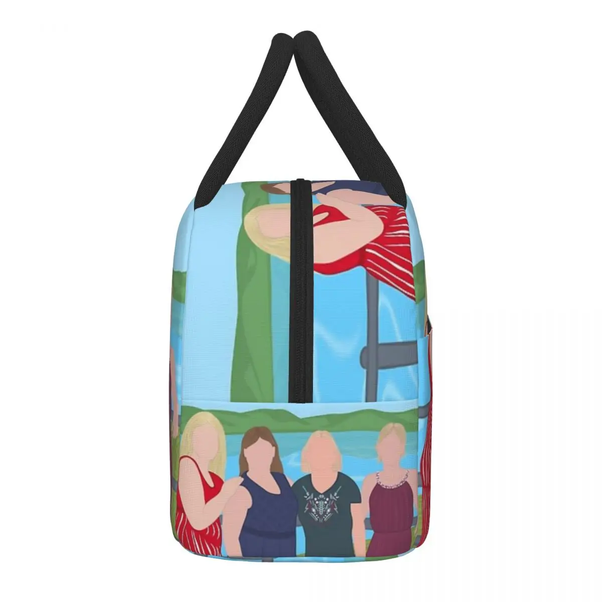 Портативная сумка для обеда Magali термобокс еды прочный холодильник ланчбокс с