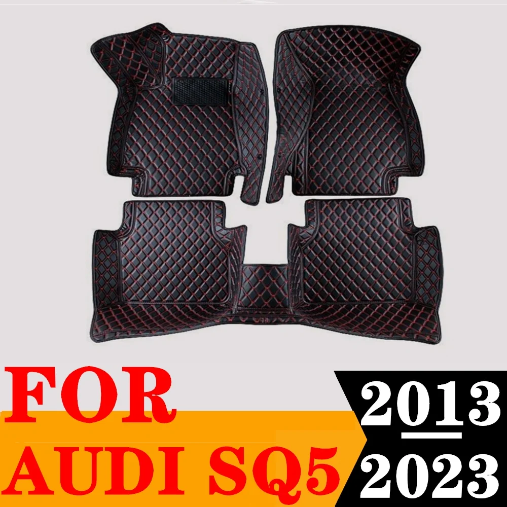 Автомобильные коврики для AUDI SQ5 2023-2021 2017 2016 2015-2013 индивидуальные передние и задние