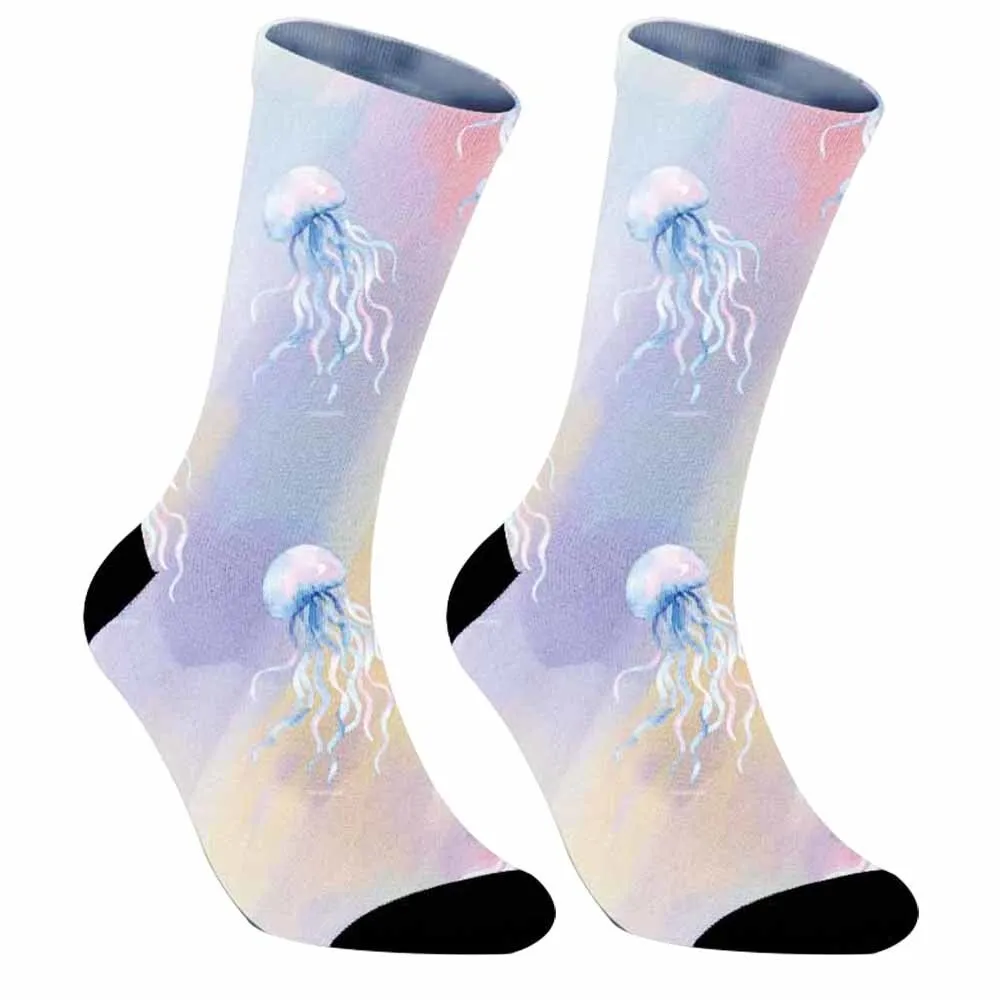 Новинка 2024 креативные трендовые милые забавные носки в стиле ретро с героями