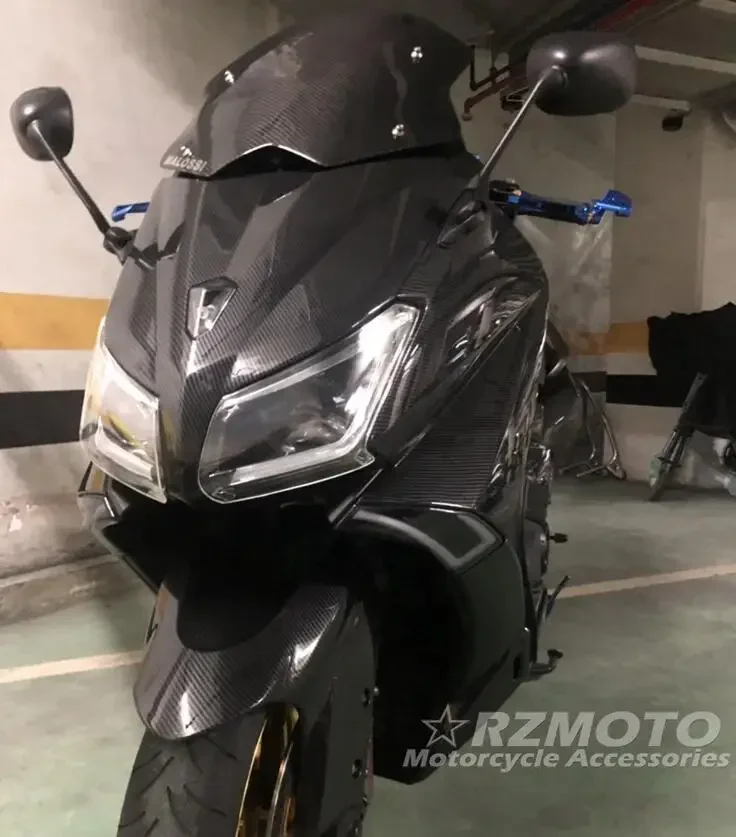 Карбоновый комплект обтекателей из АБС-пластика для YAMAHA Tmax 530 2012 2013 2014 12 13 14