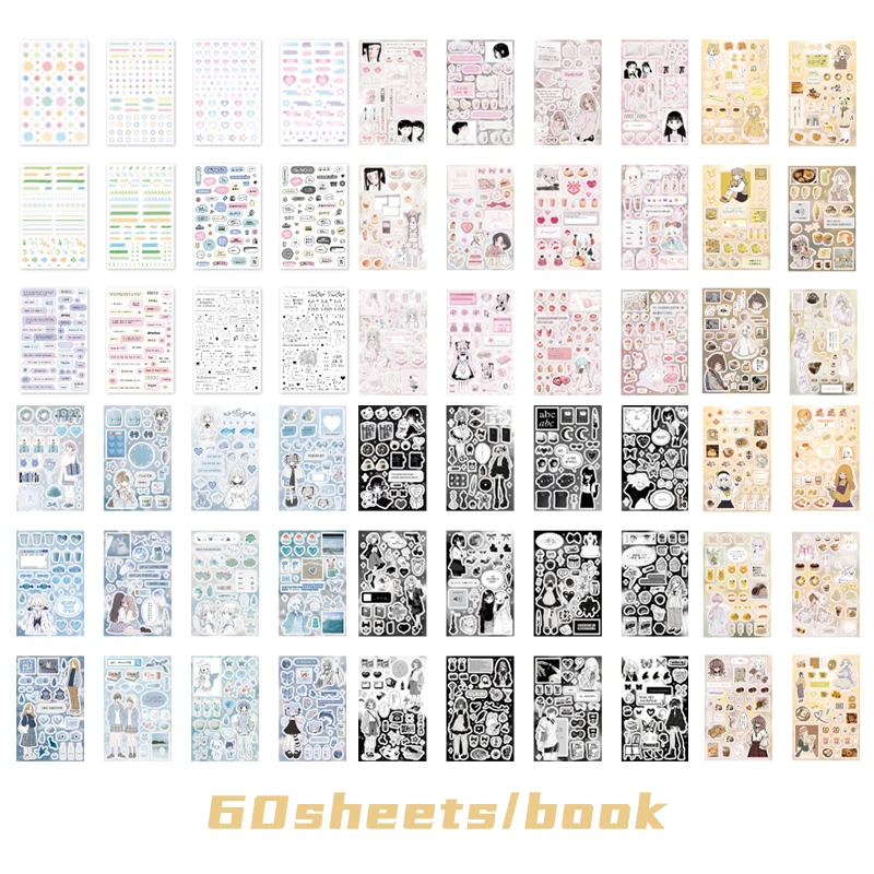 

Наклейки Mr. Paper Весенние Пожелания 60 Листов