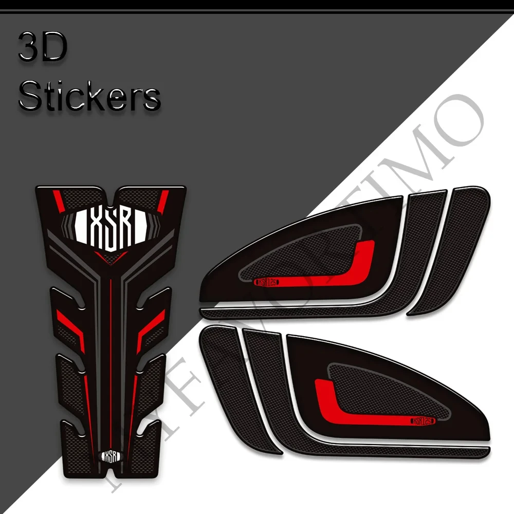 Защита от царапин для мотоцикла Yamaha XSR125 XSR 125 боковые ручки бака комплект газового