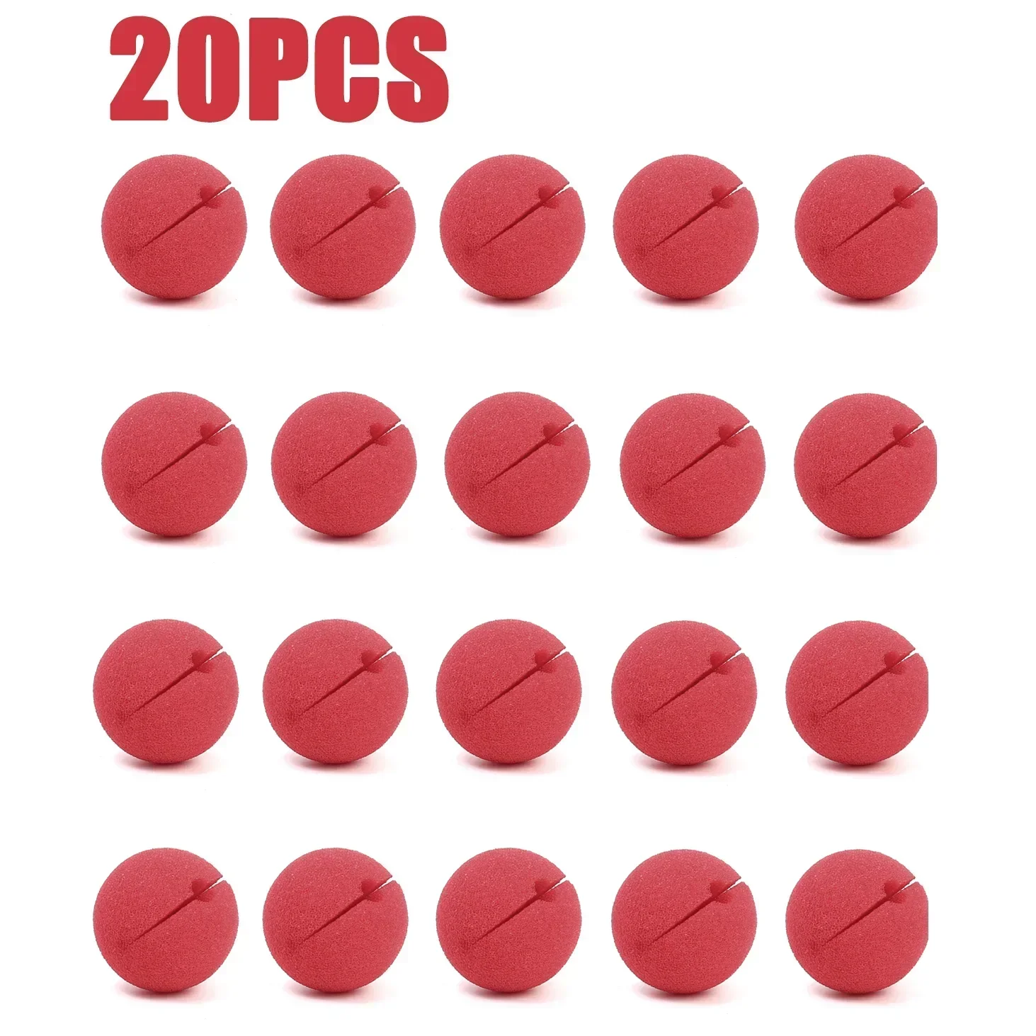 

Красный нос клоуна из пенопласта