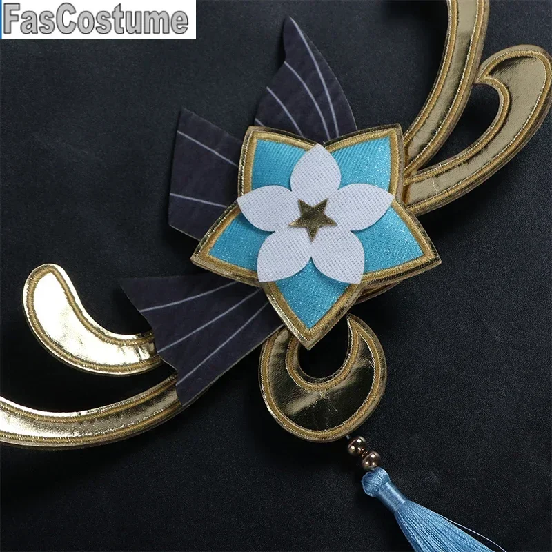 Frostflower Dew Shenhe Косплей Костюм Genshin Impact Униформа для взрослых Парик Аниме Костюмы на