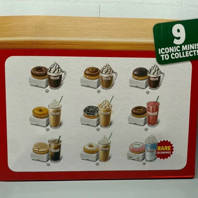 Фото Коллекционная игрушка Zuru Mini Brands Create Creations 5 Surprise Ball: Набор для приготовления пончиков Krispy Kreme и кофейного напитка, подарок для коллекционеров №3
