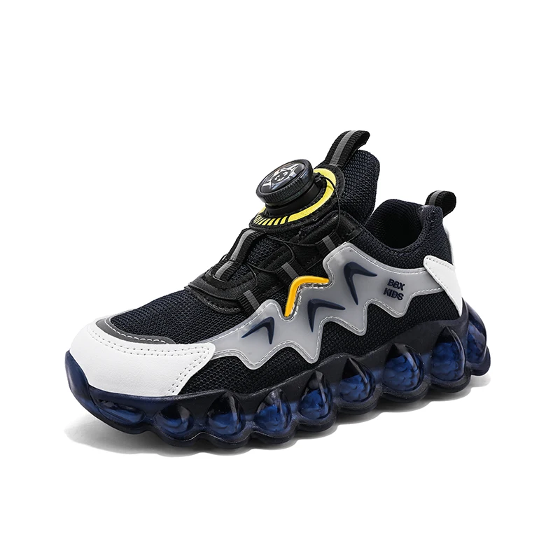 All Seasons Kids' Sneakers 2022 Boys Running Sneakers Breathable Mesh Children Casual Shoes Lightweight Girls Tenis Sneakers