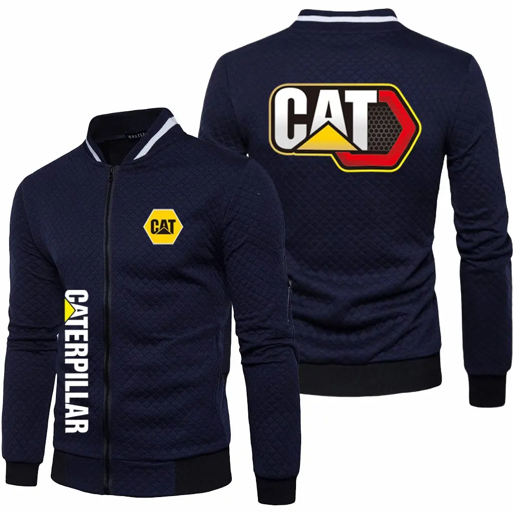 

2022 New Mens Spring Autumn CAT Caterpillar Jacket Long Sleeve Fashion Sportswear Casual Zipper Hoody Male Sweatshirts