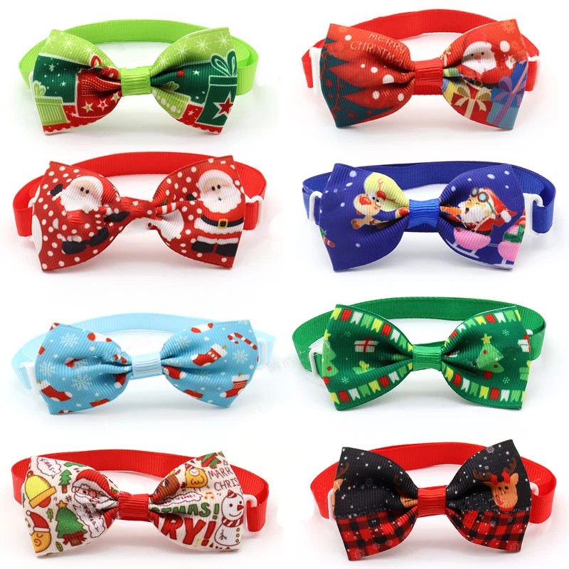 

Small Dog Cat Bow Tie Easter Pet Accessories Puppy Neck Tie Kitten Cat Dog Collar Strap Cat Dog Grooming Bows Valentines Day