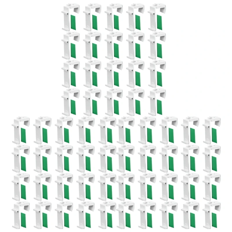 20/60 шт. держатель для карнизов кронштейн драпировки рулонные шторы пластиковые