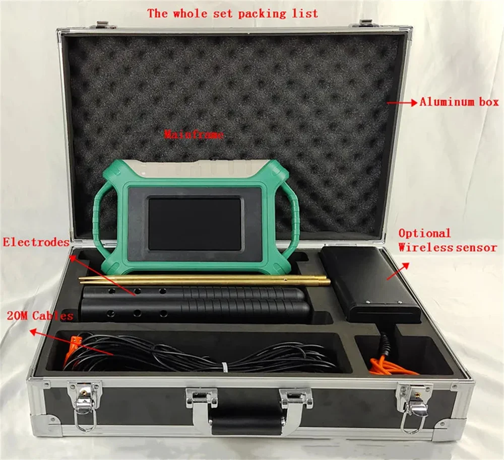 300m Автоматический 3D детектор грунтовых вод 300S X экран модель детектора воды