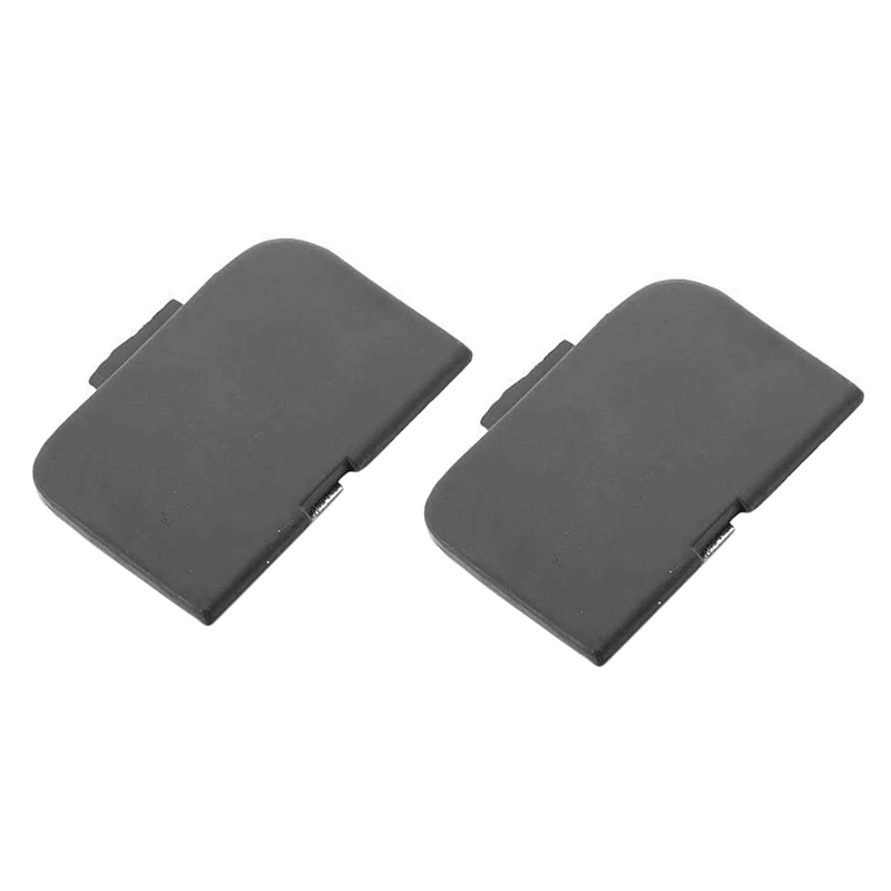 

2X Front Bumper Tow Eye Hook Cover Cap Unpainted 51117044125 For -BMW E46 318I 2004 320I 2005 325I 2001 330I 325Xi