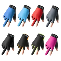 new two finger cutout gloves gym fitness anti slip men gloves cycling gloves bicycle fishing accessories