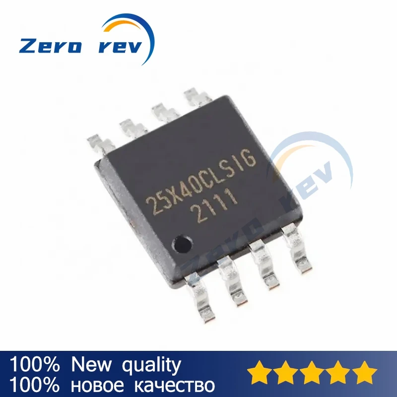 

5Pcs 100% New W25X40CLSSIG 25X40CLSIG W25X40CLSNIG 25X40CLNIG SOIC-8