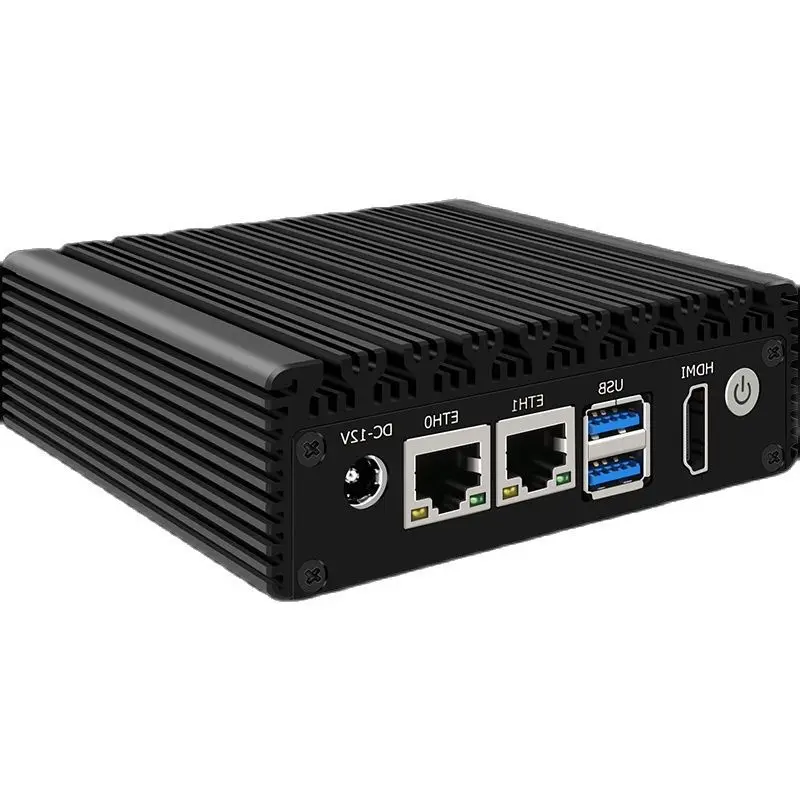 P1 X86 Soft Routing Celeron N3050/N3160/N3700 Mini Pc 6W Micro Computer A Risparmio Energetico Senza Ventola Industriale A Bassa Potenza