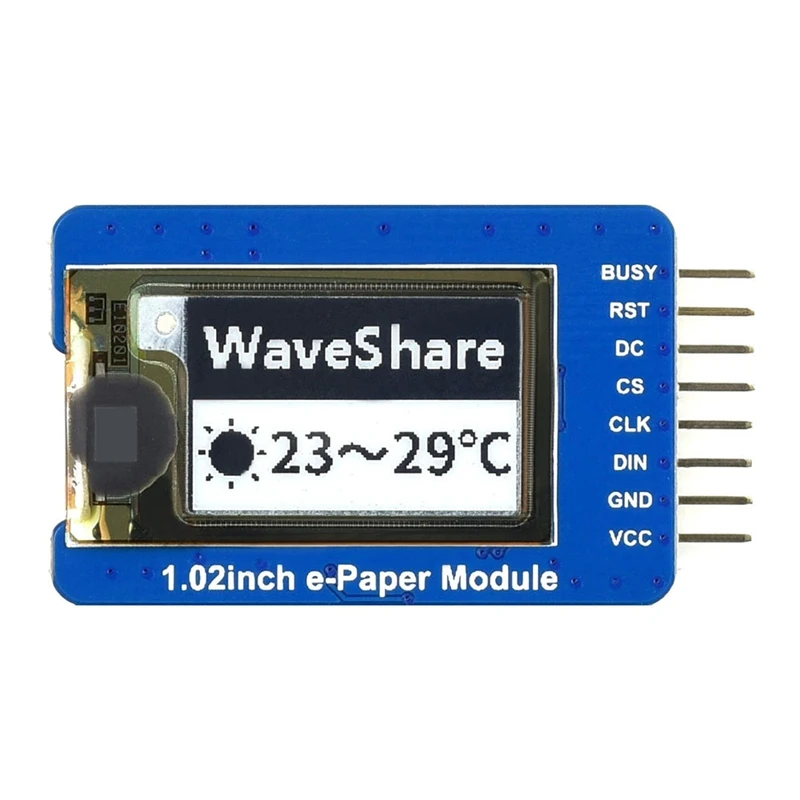Новая электронная бумага Waveshare с чернильным экраном 1 02 дюйма 2 шт. гибкий модуль