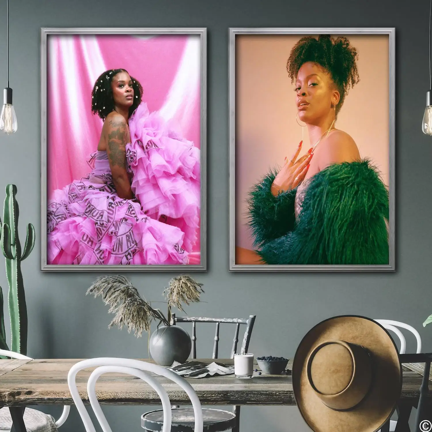 

ari lennox singer Decorative Canvas Posters Room Bar Cafe Decor Gift Print Art Wall Paintings