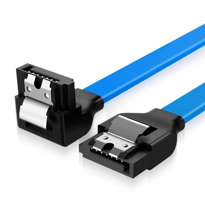 

SATA Дата-кабель 50 см SATA 3,0 III SATA3 6 Гбит/с SSD жесткий диск данные прямой/прямоугольный кабель быстрая передача данных кабели