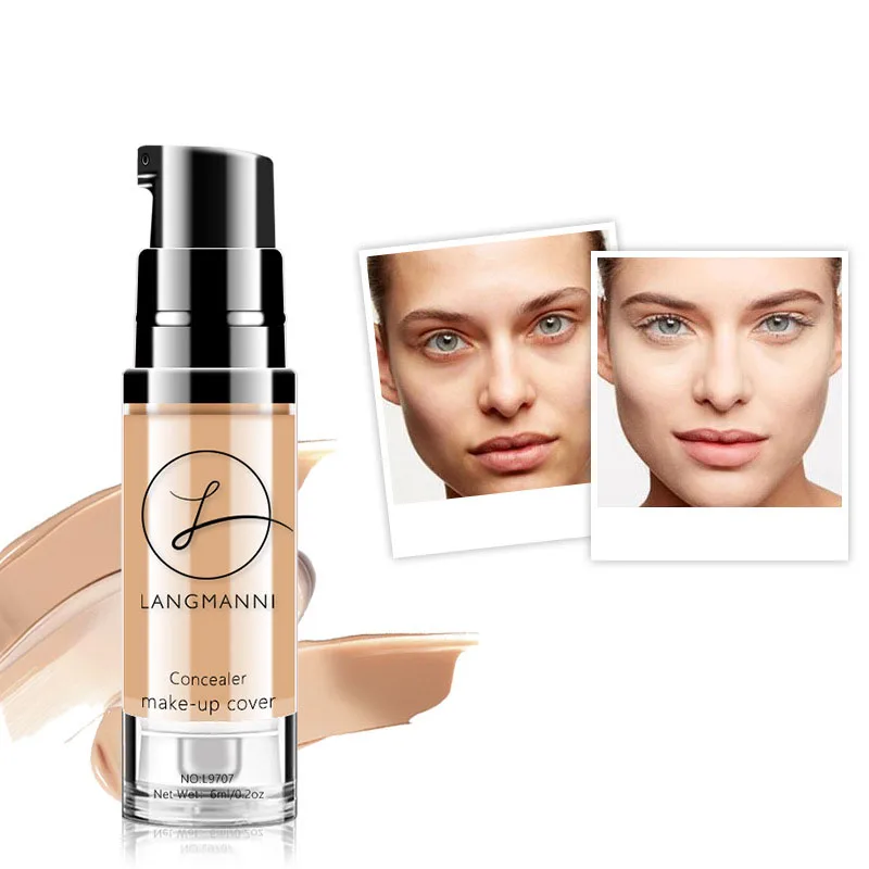 

Foundation Base Makeup Professional Face Matte Finish Liquid Make Up Concealer Cream Waterproof Natural Cosmetic Liquid