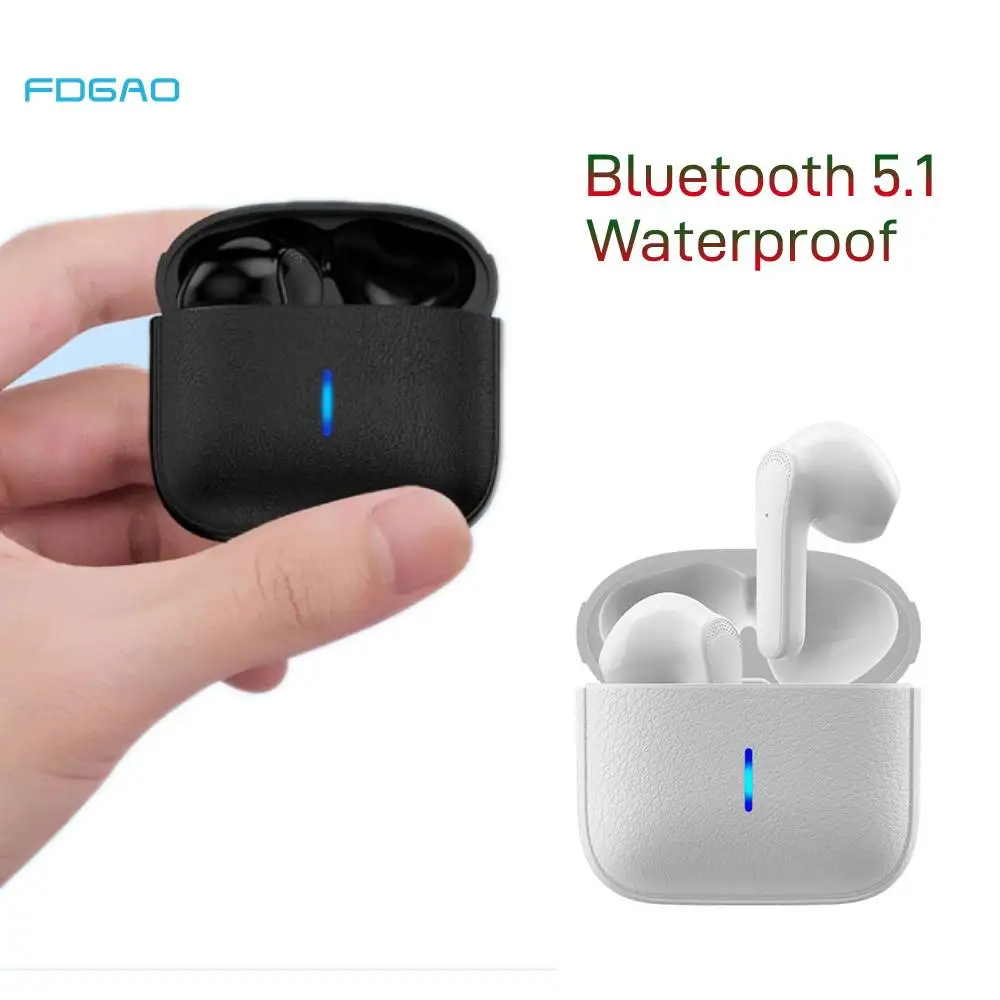 

Беспроводные наушники FDGAO, TWS, Bluetooth-наушники, гарнитура с сенсорным управлением, спортивные стереонаушники с микрофоном, Bluetooth-наушники