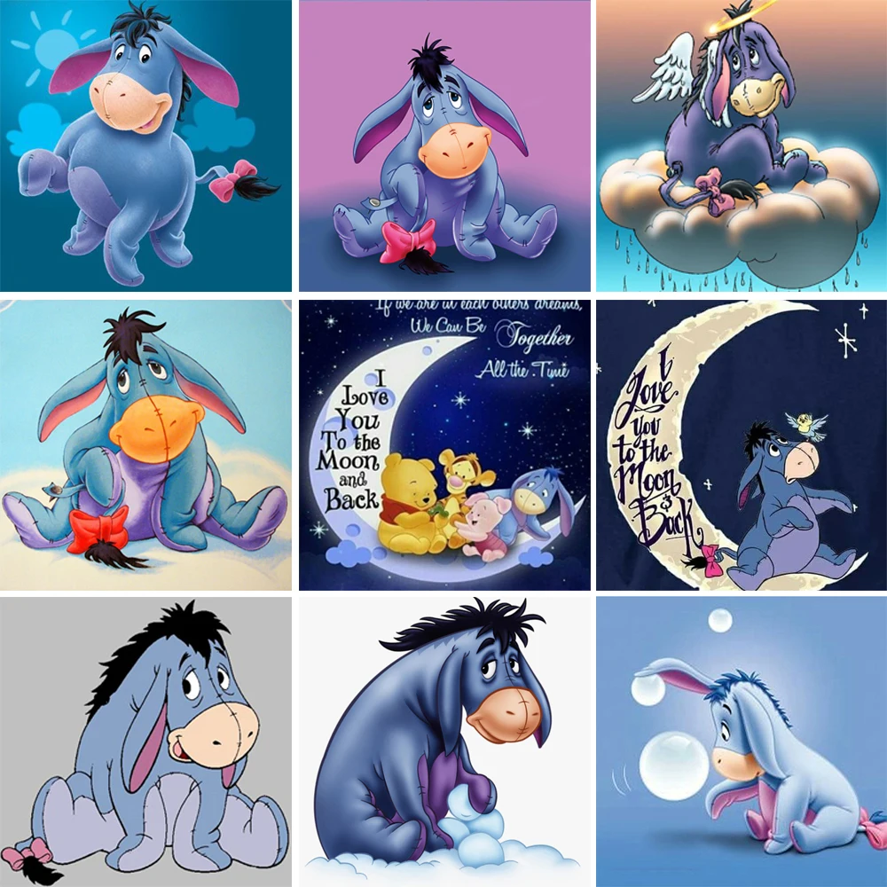 Алмазная 5D картина Винни-Пух Disney Набор для вышивки крестиком сделай сам