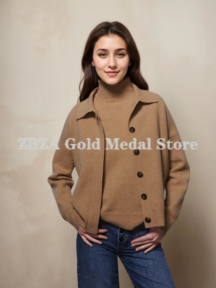 Женский Комплект Одежды Trikotazh - Кардиган Пуловер Топ Майка Юбка С Эластичной