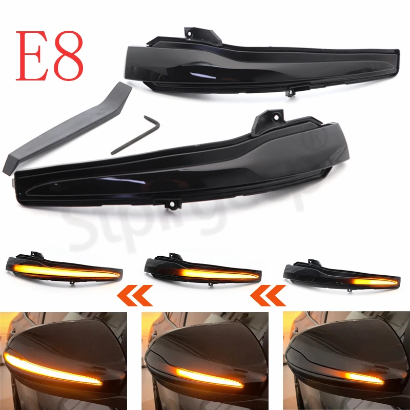 

LED Dynamic Blinker Indicator Sequential Mirror For Mercedes Benz C E S GLC W205 X253 W213 W222 V Class W447