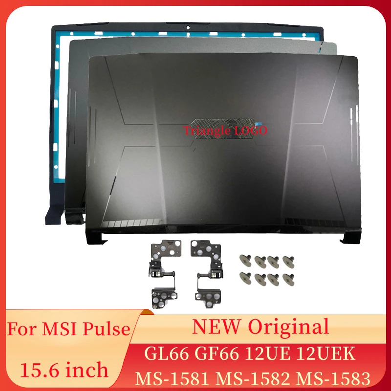 

Новинка, рамка для ноутбука, задняя крышка для MSI Pulse GL66 GF66 12UEK, задняя крышка для ноутбука, передняя рамка, петли