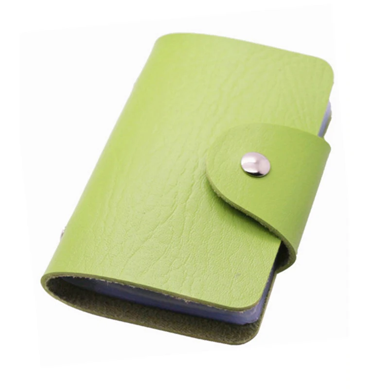 Новинка модный однотонный маленький держатель для кредитных карт мужчин и