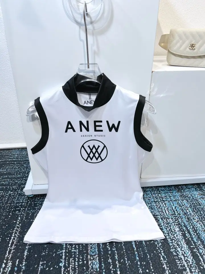 

Golf Women's Short Sleeve t-shirt 2021 Quick Dry Athleisure Flat Shirt sleeveless 7051