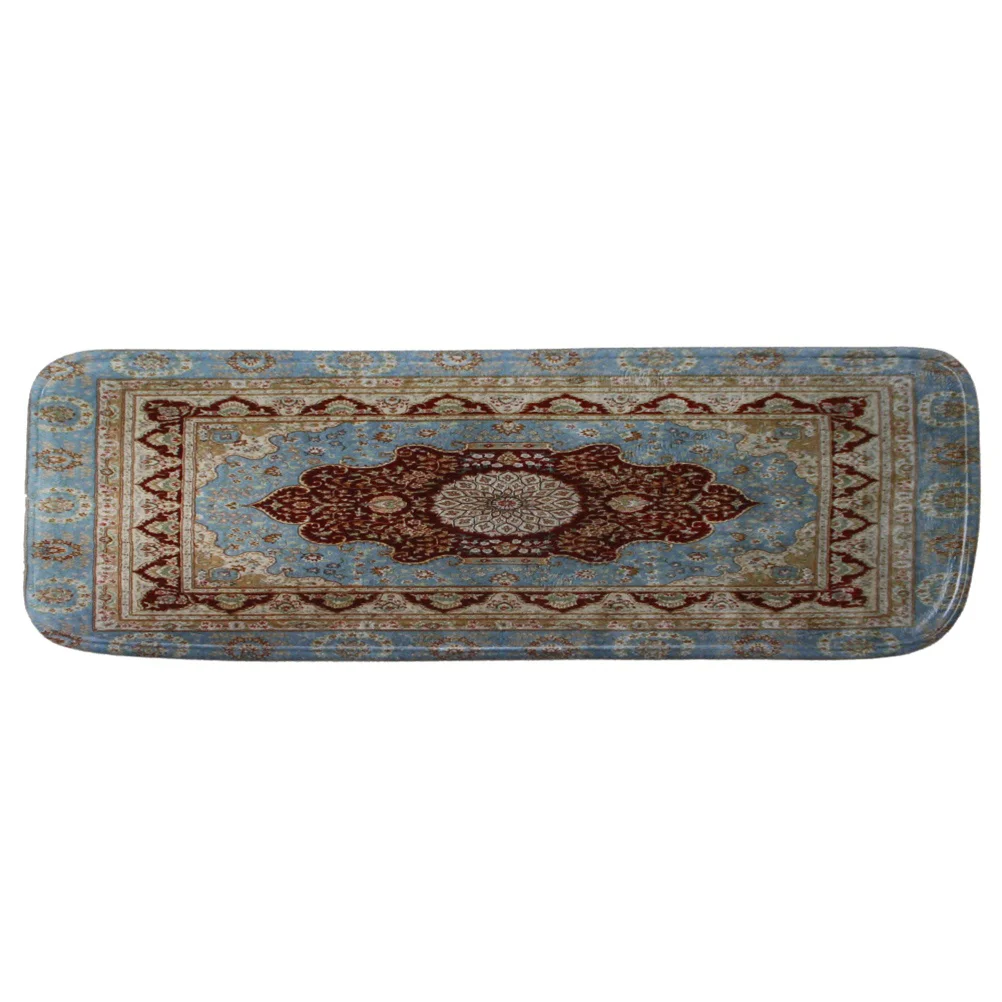 

5pcs Indoor Stair Protectors Bullnose Carpet Treads Grip Traction Tape Anti Skid Stair Strips Self Adhesive Step Pad