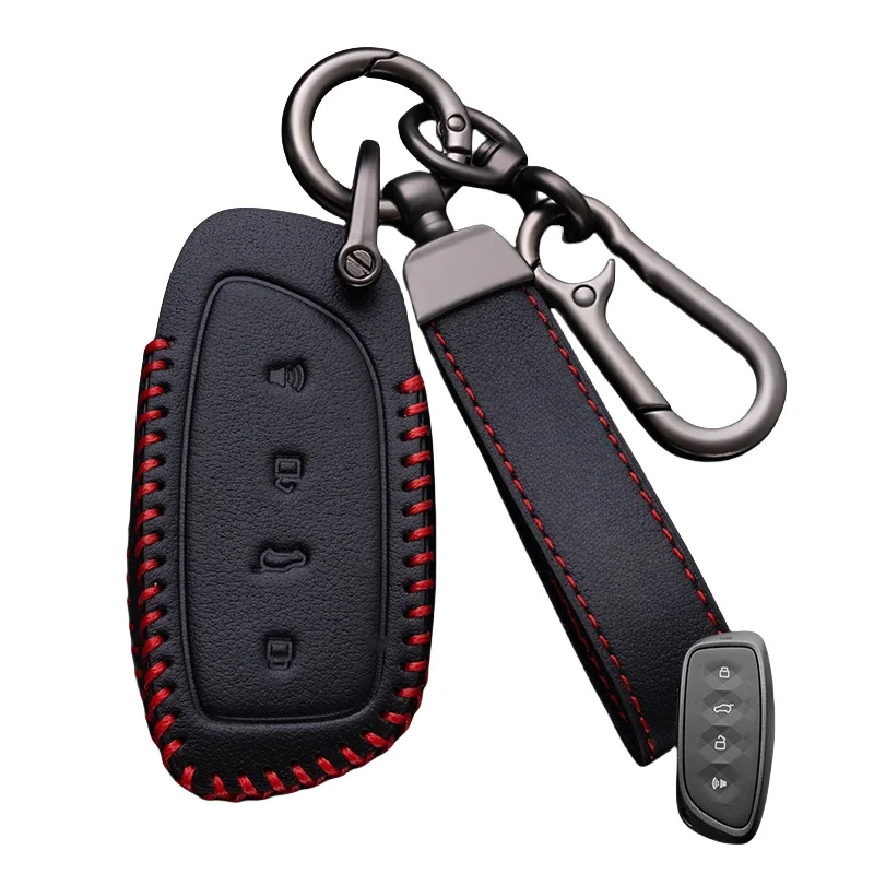 Кожаный чехол для автомобильного ключа Oli защитный Haval H9 F7x H5 H3 Great Wall 5 3 M2 H6 Coupe M4 H2 6