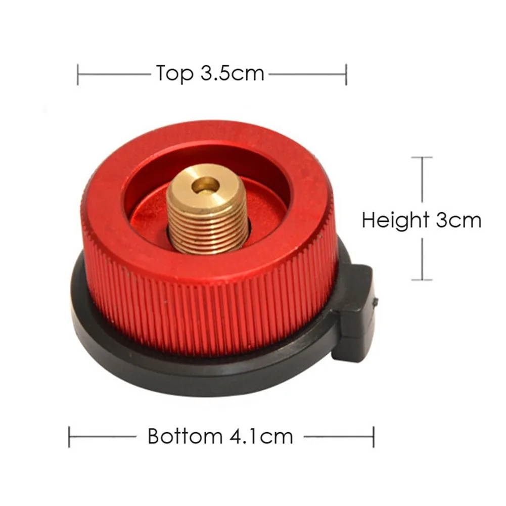 

Camping Stove Butane Gas Adapter Convert Fuel Canister For Long Gas Tank Picnic Burner Cartridge Gas Stove Cans Converter Head