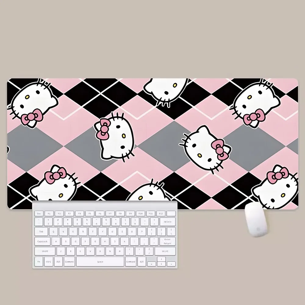 Коврик для мыши H-Hello Cat K-Kitty Новые поступления Большой игровой коврик L XL XXL