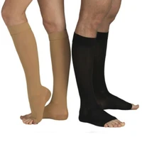 open toe compression stockings socks for men women graduated support socks dvtmaternitypregnancyvaricose veinsshin splints