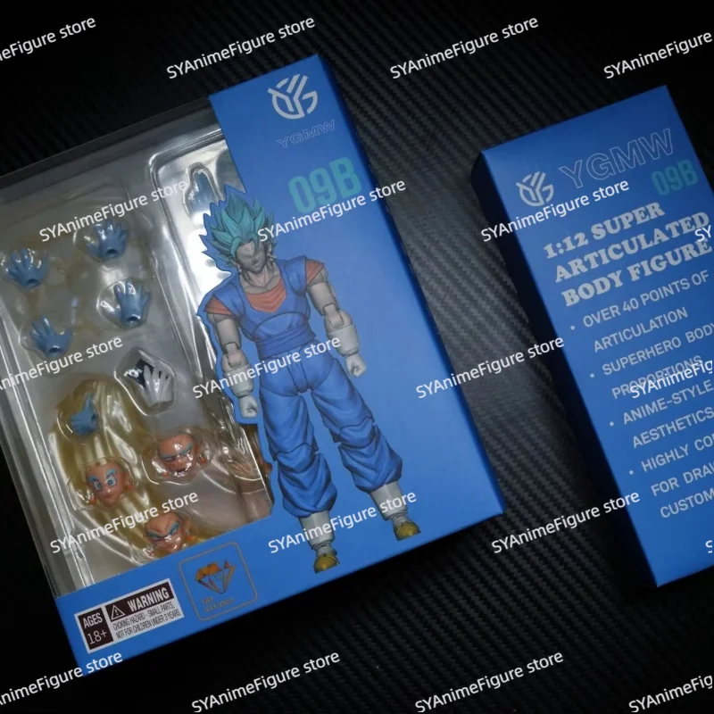 В наличии: Коллекционные фигурки YGMW Studio OC Toys Dragon Ball Super Saiyan Vegetto 04-09B, однотонные версии, подарок для коллекционеров (art.: 3920d8bf5fb7b) - 3920d8bf5fb7b